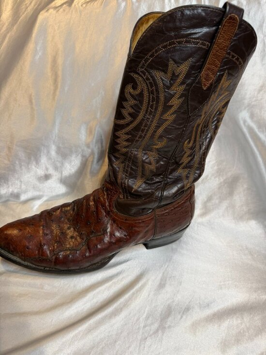 Corral Genuine Ostrich Leather Boots Size 12 Men main image 10